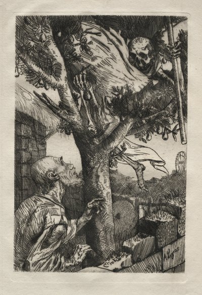 梨の木の死 作： Alphonse Legros