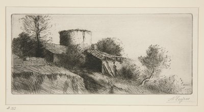 鳩の塔 作： Alphonse Legros