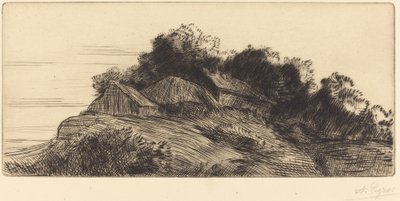風景 作： Alphonse Legros