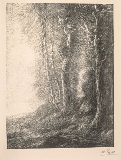 風景 作： Alphonse Legros