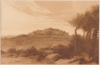 風景 作： Alphonse Legros