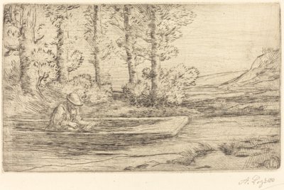 風景風景。 作： Alphonse Legros
