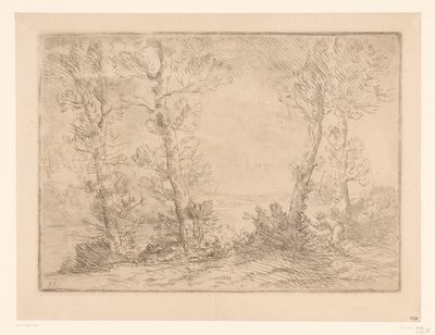 Landschapはネジを置きます サーモン漁師 作： Alphonse Legros