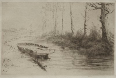 The Channel: 朝の効果 作： Alphonse Legros