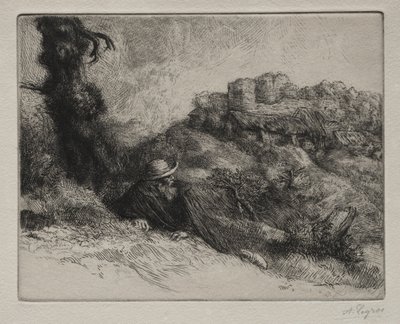 幽霊の城 作： Alphonse Legros