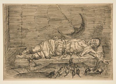 Le Puits et le Pendule, No 1 (ピットと振り子, No. 1) 作： Alphonse Legros