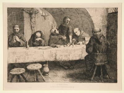 Le Refectoire (食堂) 作： Alphonse Legros