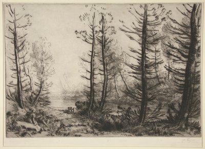 大運河 作： Alphonse Legros