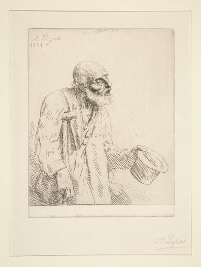 乞食 (乞食) 作： Alphonse Legros