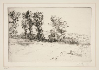 Le pre ensoleille (陽光の牧草地) 作： Alphonse Legros