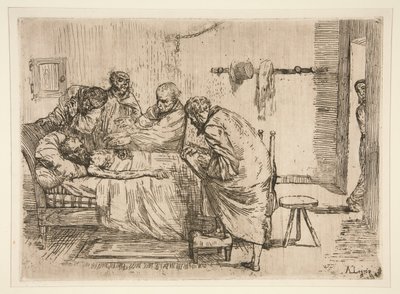 Le verite sur le cas de M. Valdemar (M. Valdemar 事件の事実) 作： Alphonse Legros