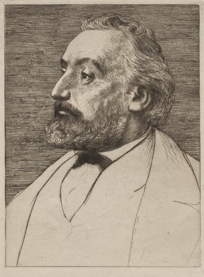 レオンガンベッタ。 作： Alphonse Legros