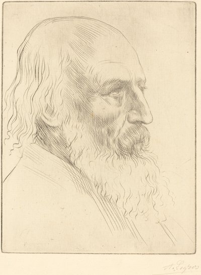ロード A. テニソン、3 枚目のプレート。 作： Alphonse Legros