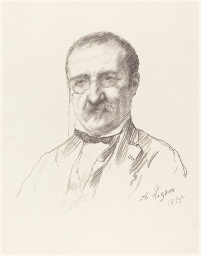 M. シャンフルーリー 作： Alphonse Legros