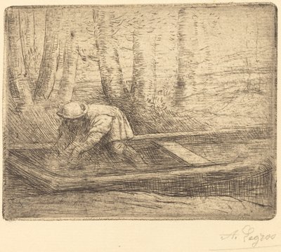 パントの男。 作： Alphonse Legros