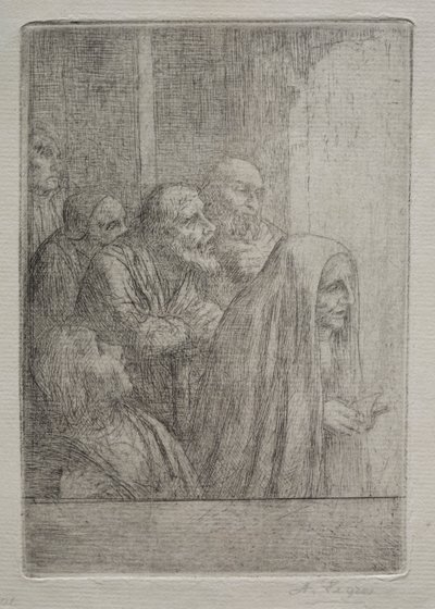 真夜中のミサ 作： Alphonse Legros