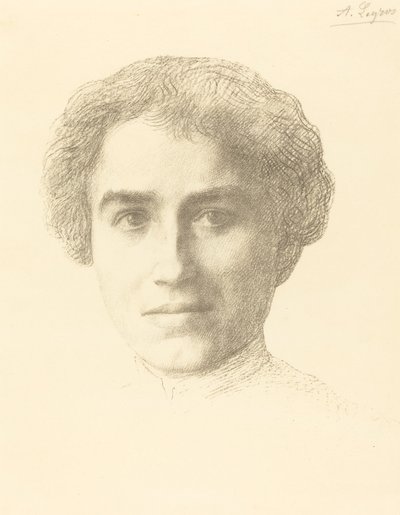 ミス・シンプソン 作： Alphonse Legros