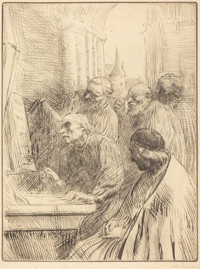  作： Alphonse Legros