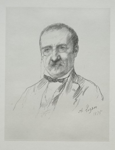 Champfleury、1875年。 作： Alphonse Legros