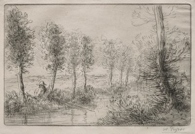 ミルの近く。 作： Alphonse Legros