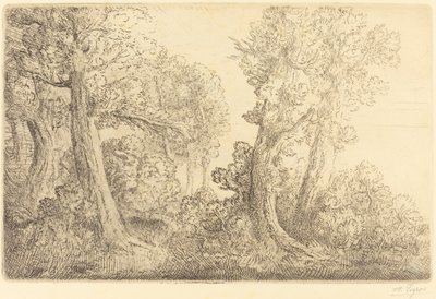 森の近く、ヴェロンヌ プレ デュ ボワ、ヴェロンヌ。 作： Alphonse Legros