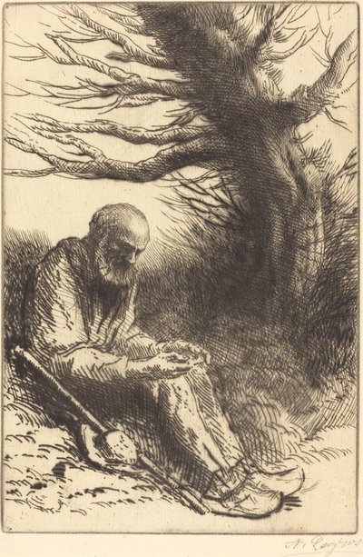 おじいさん、おじいさん、おじいさん、おっさん。 作： Alphonse Legros