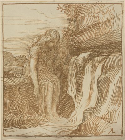 源流の農民 作： Alphonse Legros