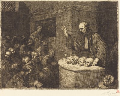 骨相コース 2皿目 作： Alphonse Legros