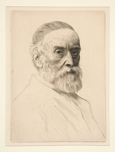 G.F.の肖像 ワット (R.A.) 作： Alphonse Legros