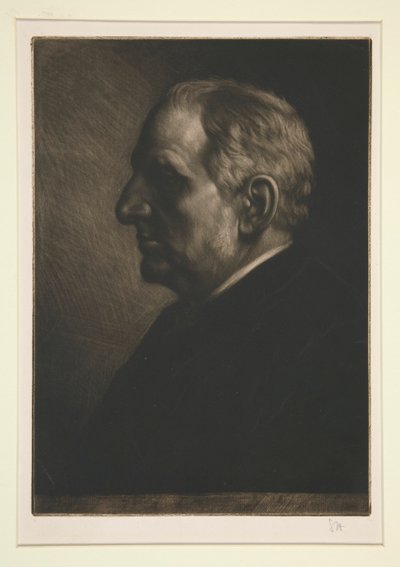 シーモア・ヘイデンの肖像 作： Alphonse Legros