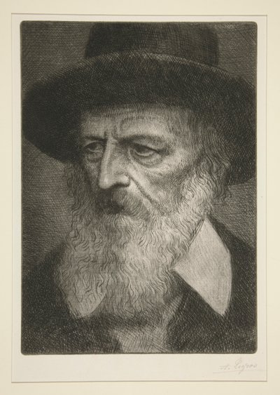 テニソンの肖像 作： Alphonse Legros