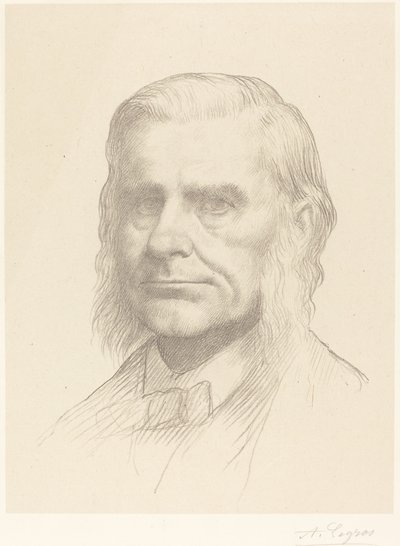 ハクスリー教授、2 枚目のプレート 作： Alphonse Legros