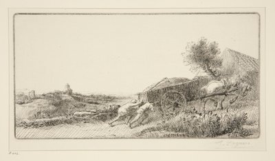 干し草を持ち込む 作： Alphonse Legros