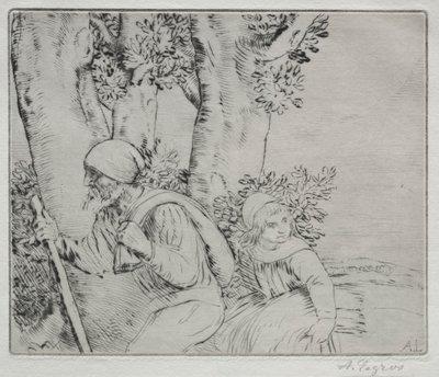 Field Le Retour des Champs-2nd Plateから戻ります。 作： Alphonse Legros