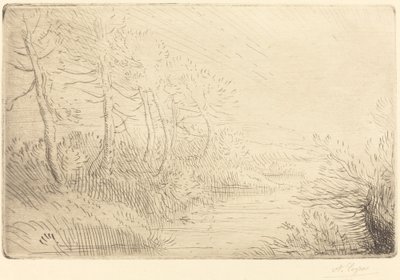 川岸ボード デ ラ リビエール。 作： Alphonse Legros