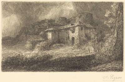  作： Alphonse Legros
