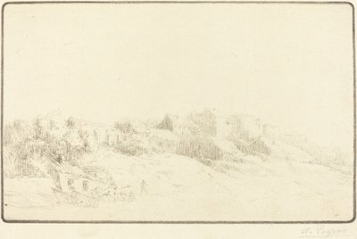 ブルゴーニュのサン・モーリス ブルゴーニュのサン・モーリス。 作： Alphonse Legros