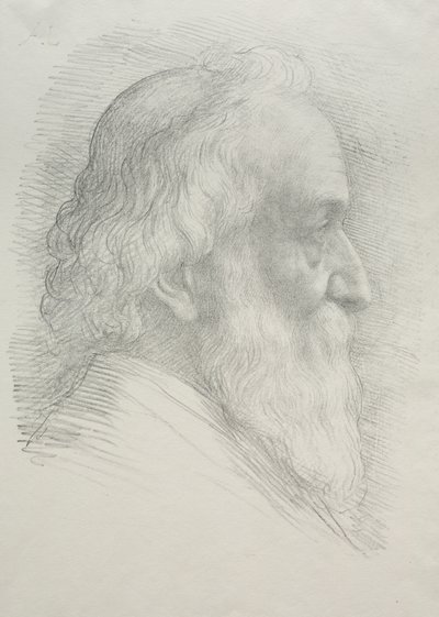 自画像（10皿目） 作： Alphonse Legros