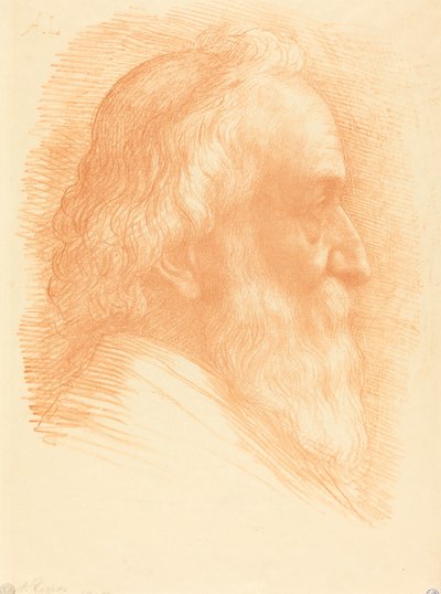 自画像 10枚目 作： Alphonse Legros