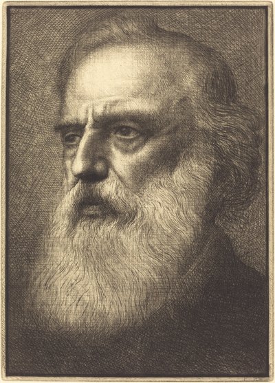 自画像、4皿目。 作： Alphonse Legros