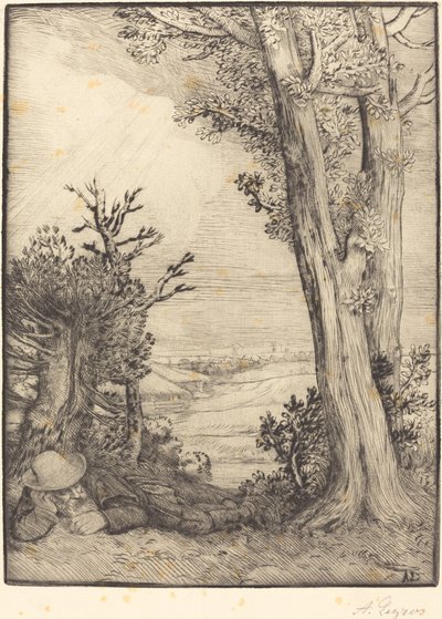 田舎のシエスタ 田舎のシエスタ。 作： Alphonse Legros