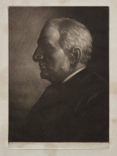 フランシス・シーモア・ヘイデン卿。 作： Alphonse Legros