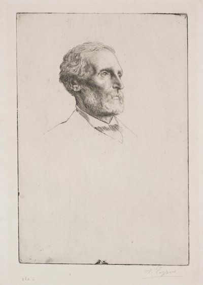 フレデリックWバートン卿。 作： Alphonse Legros
