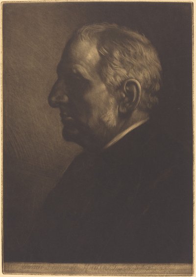 シーモア・ヘイデン卿。 作： Alphonse Legros