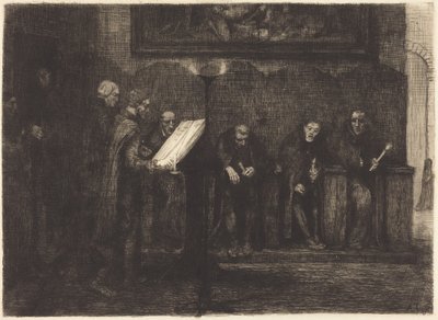  作： Alphonse Legros