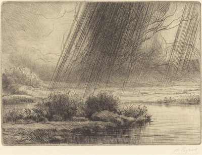 嵐 作： Alphonse Legros