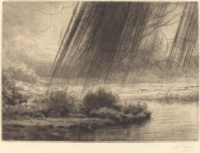 嵐 作： Alphonse Legros