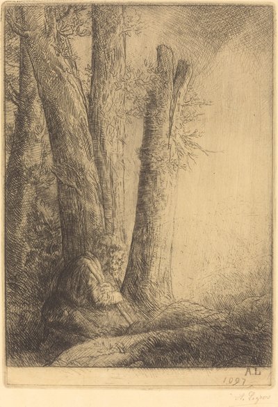 放蕩息子のための研究 作： Alphonse Legros