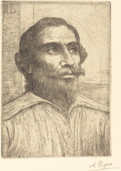 スペインのエチュード・デスパニョールの研究。 作： Alphonse Legros