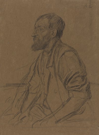ワークマンの研究。 作： Alphonse Legros